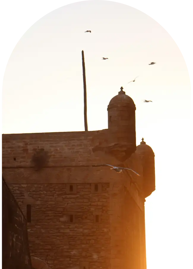City walls in the heart of Essaouira